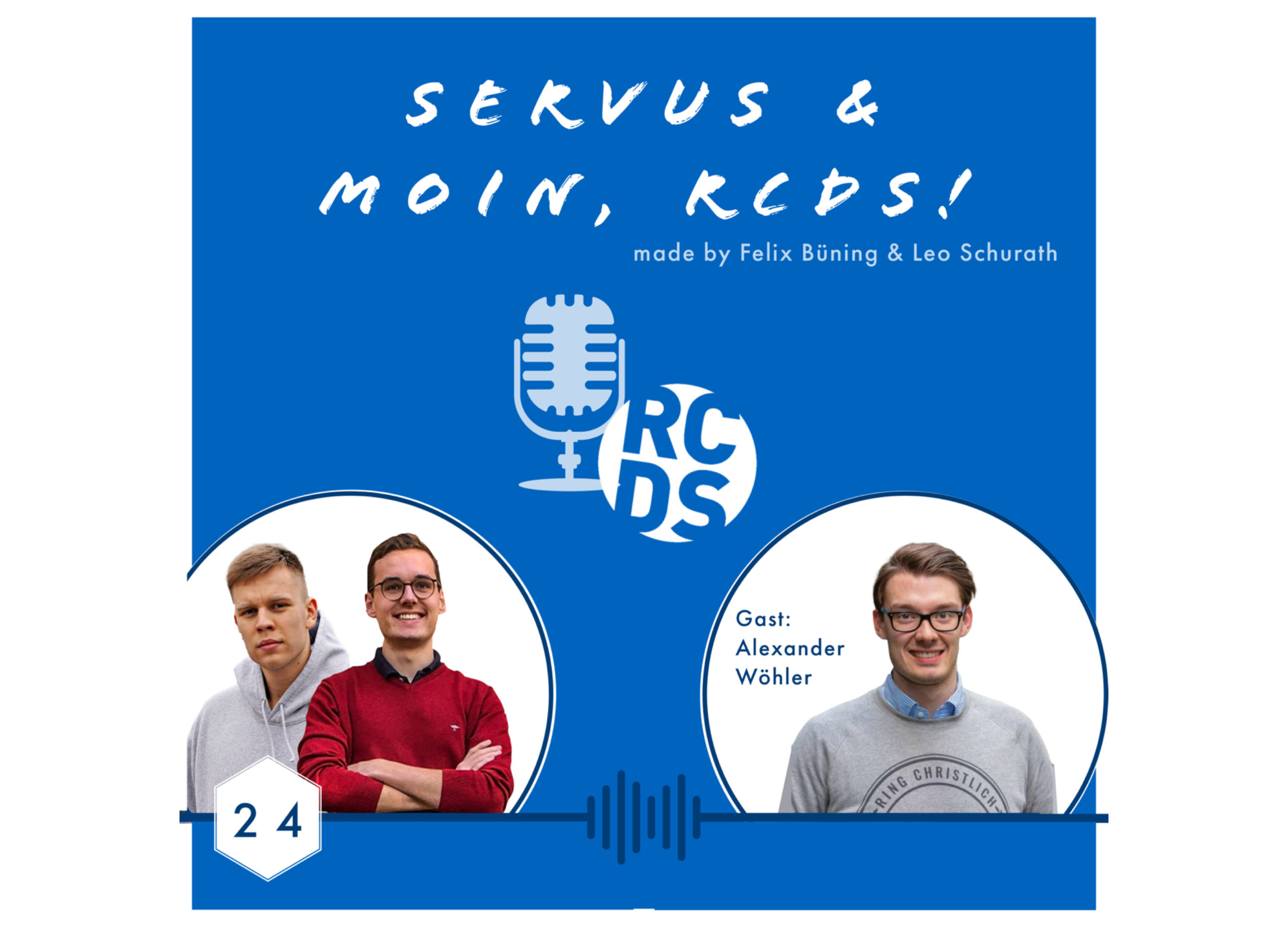 Servus & Moin, RCDS!
